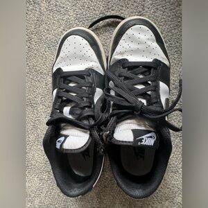 Nike Black and White Low-Top Sneakers